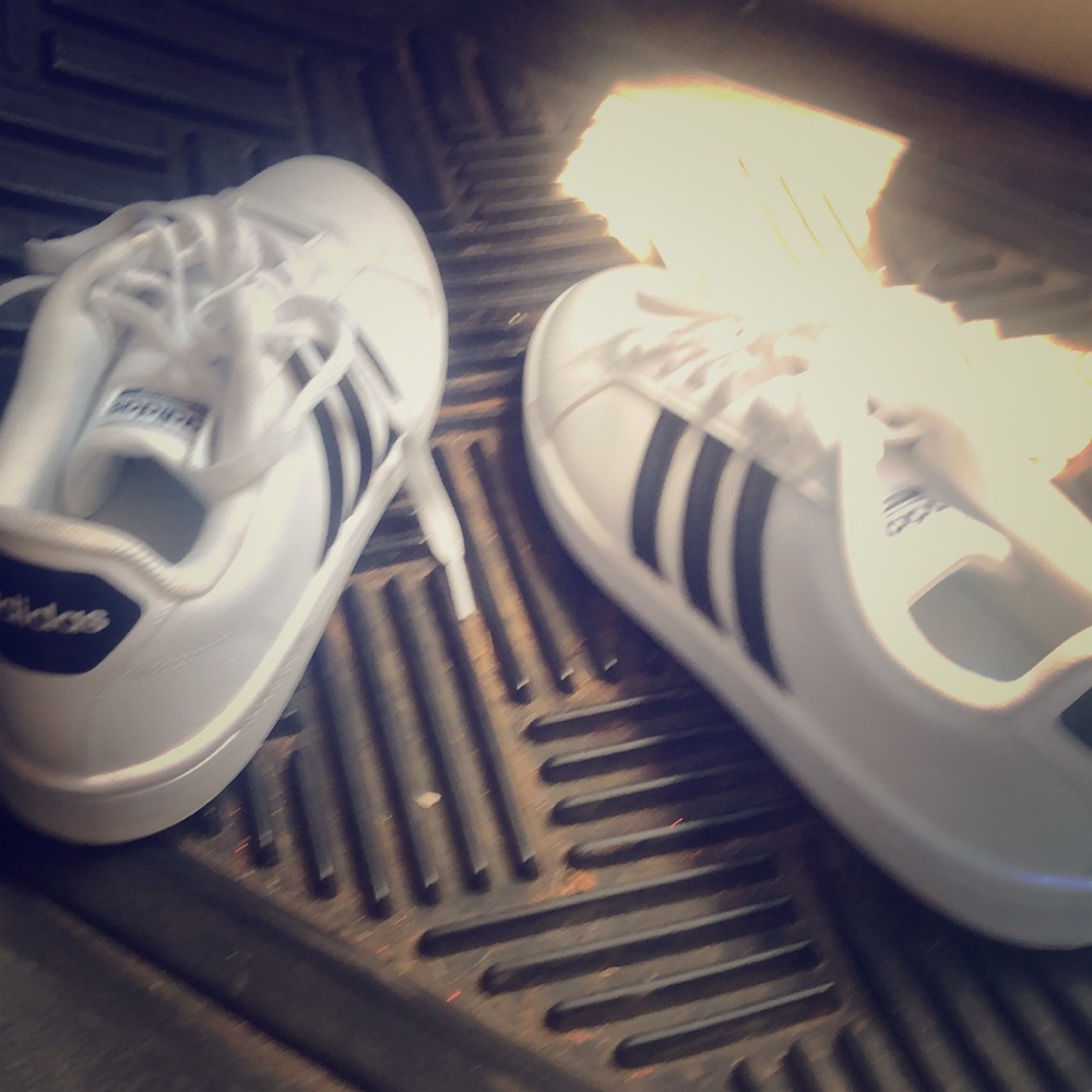 Adidas shoes. Worn once.